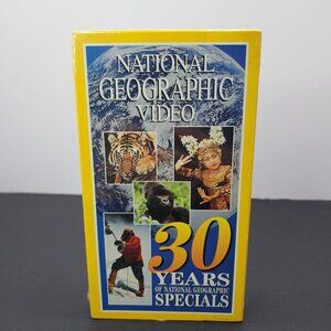 National Geographic Video VHS 1994 - 30 Years Of National Geographic Specials